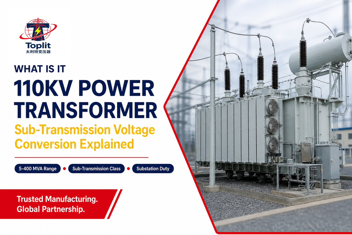 What Is a 110kV Power Transformer? — Talite