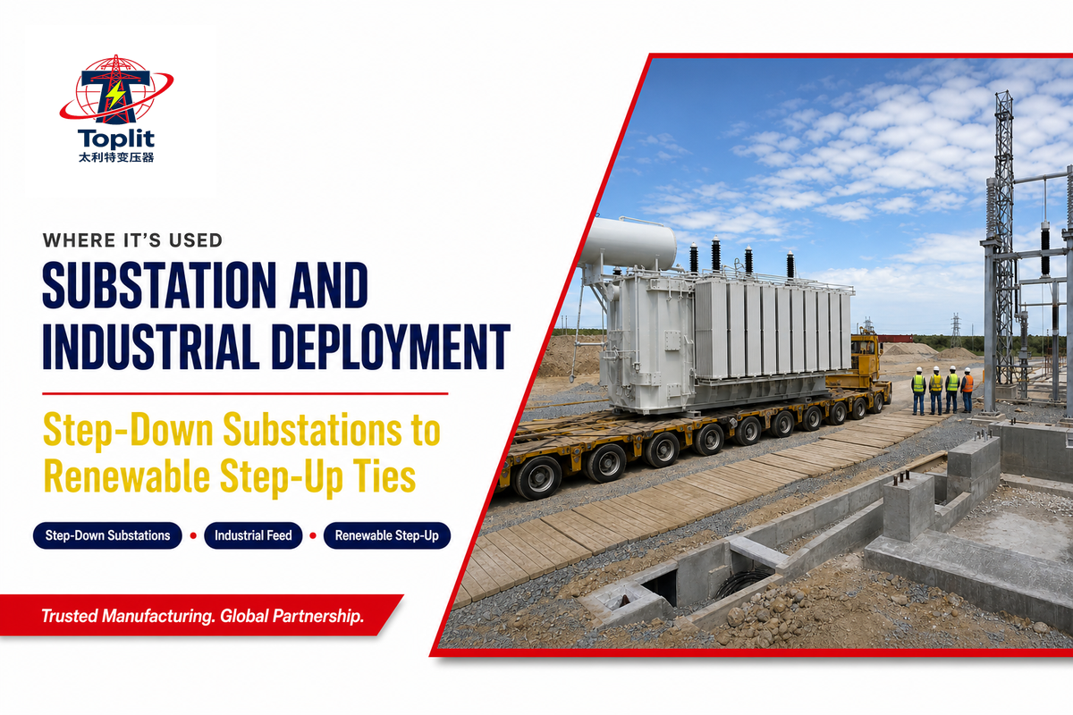 Where 110kV Power Transformers Are Used — Talite