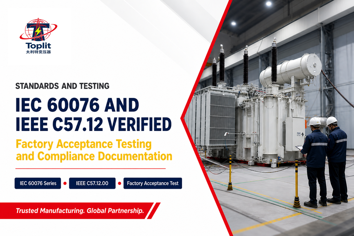 Standards and Testing: What IEC 60076 and IEEE C57 Actually Cover — Talite