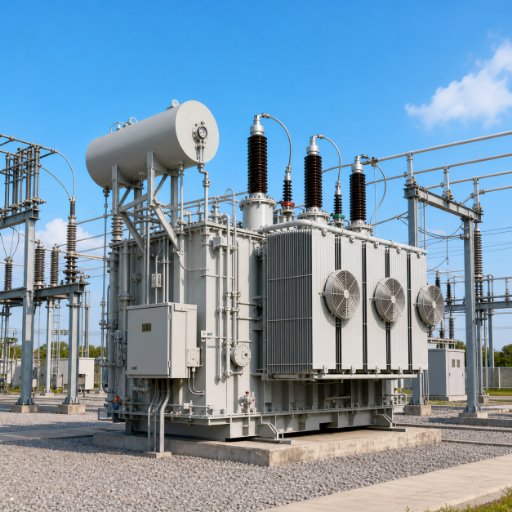 Substation duty transformer configuration