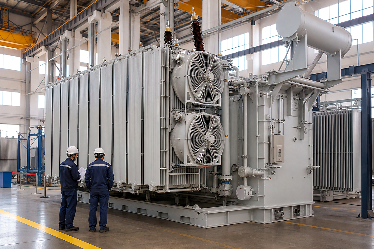 110 kV transformer load duty sizing with continuous load emergency rating and cooling stages