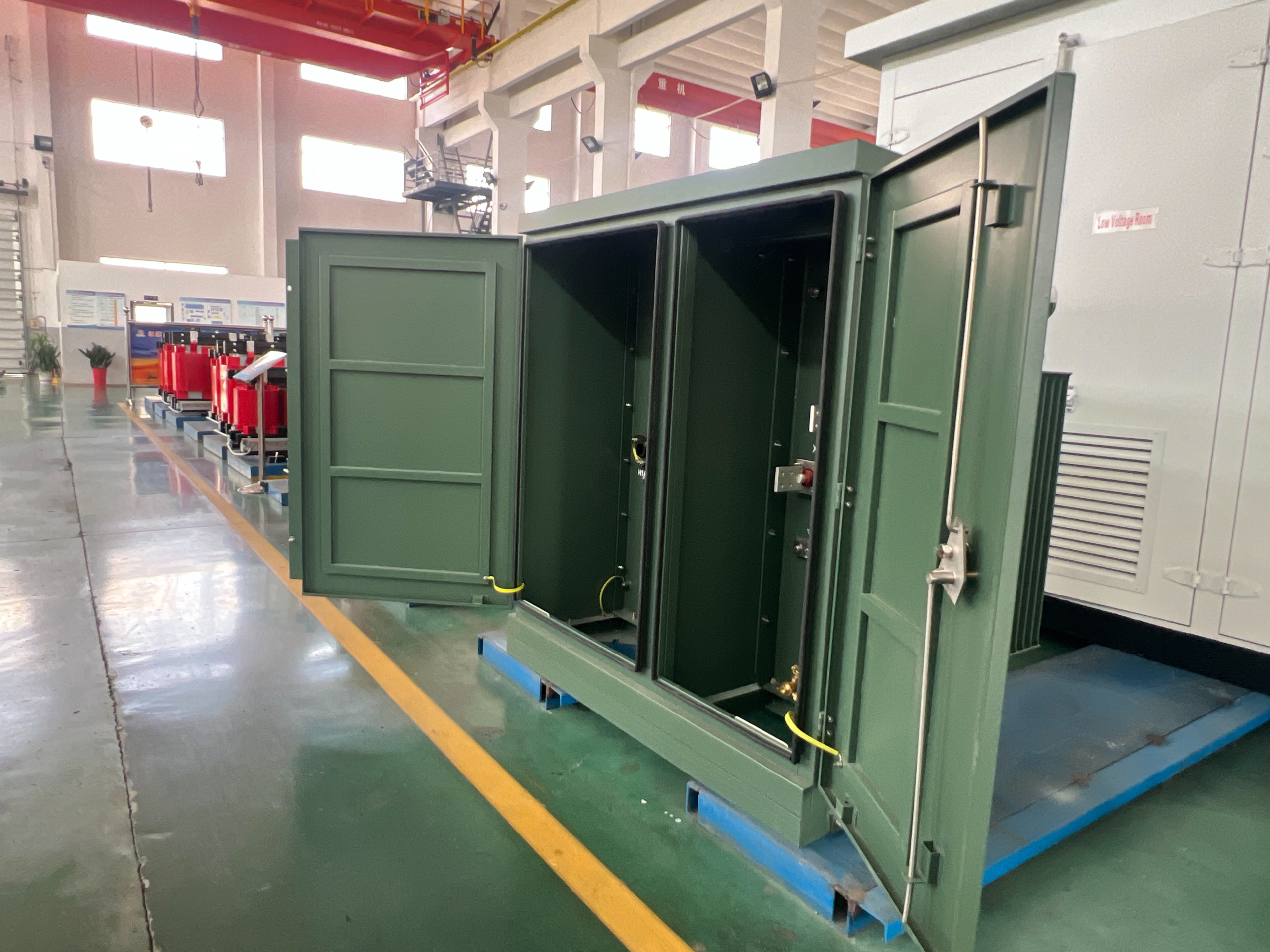 American Style Pad Mounted Transformer Facility