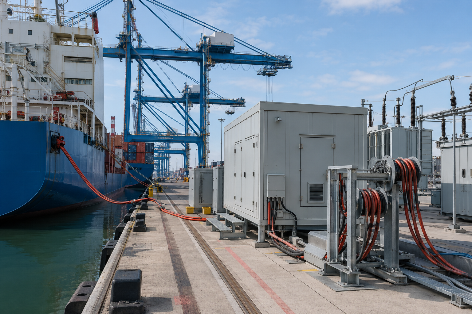 Energy transition context for ports
