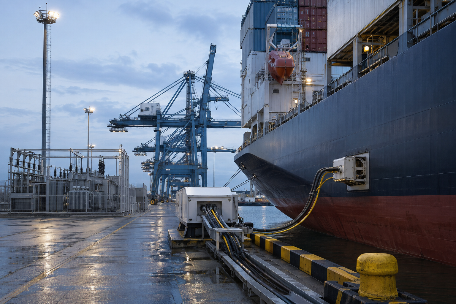 Equipment and load inputs for port electrification