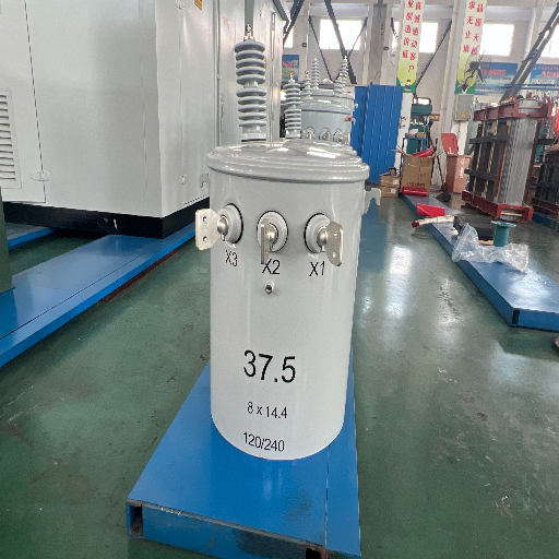 Oil-Immersed Transformer Front View