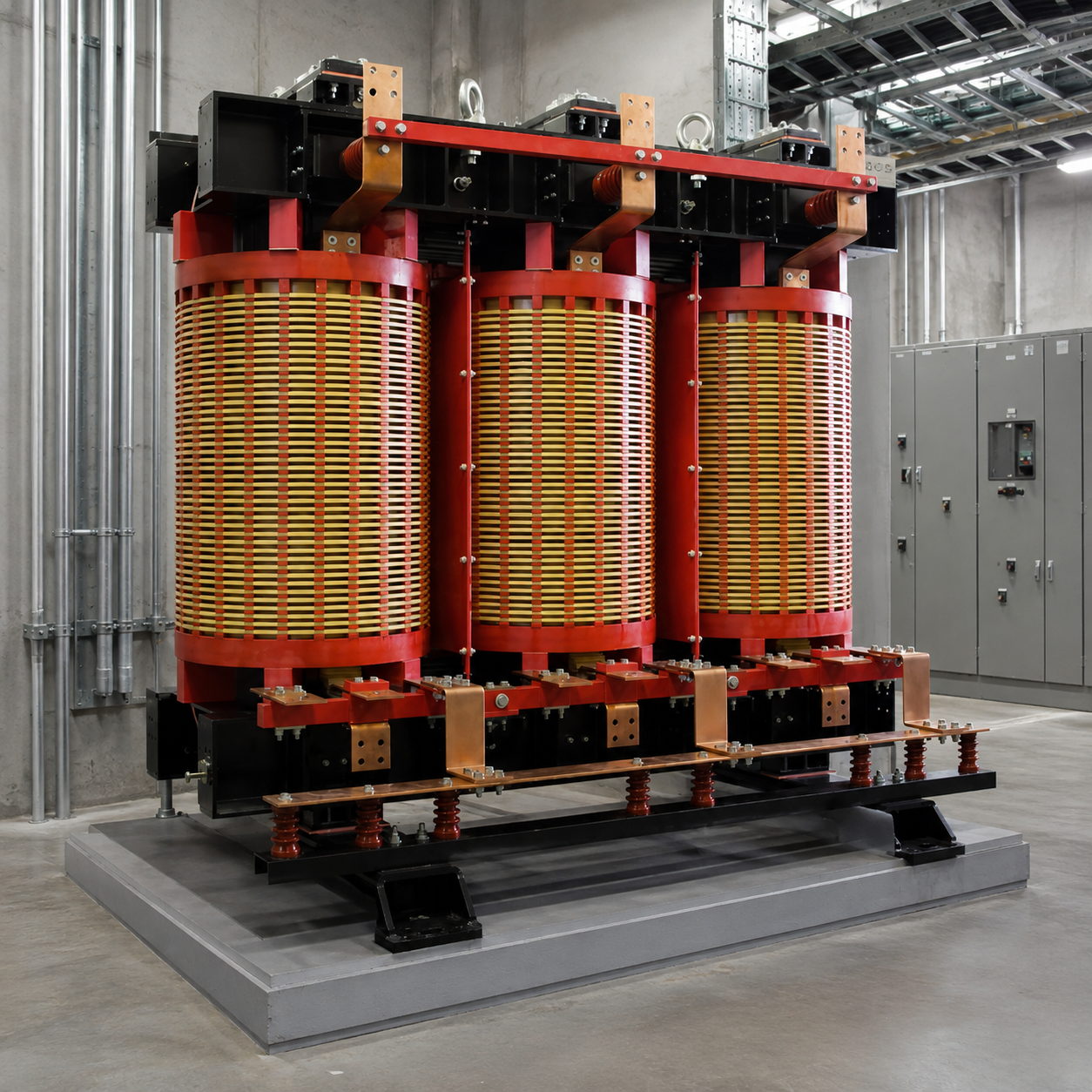 Open-wound transformer