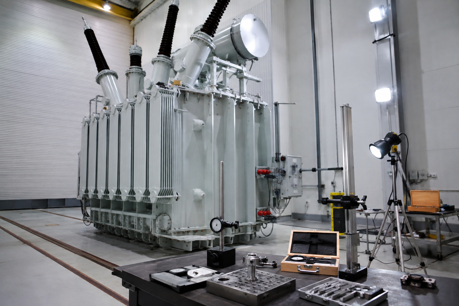 Production resources for transformer test equipment