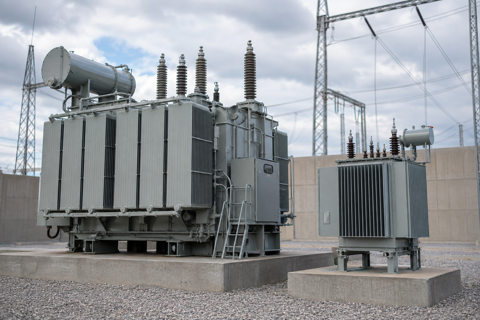 Containerized prefabricated substation