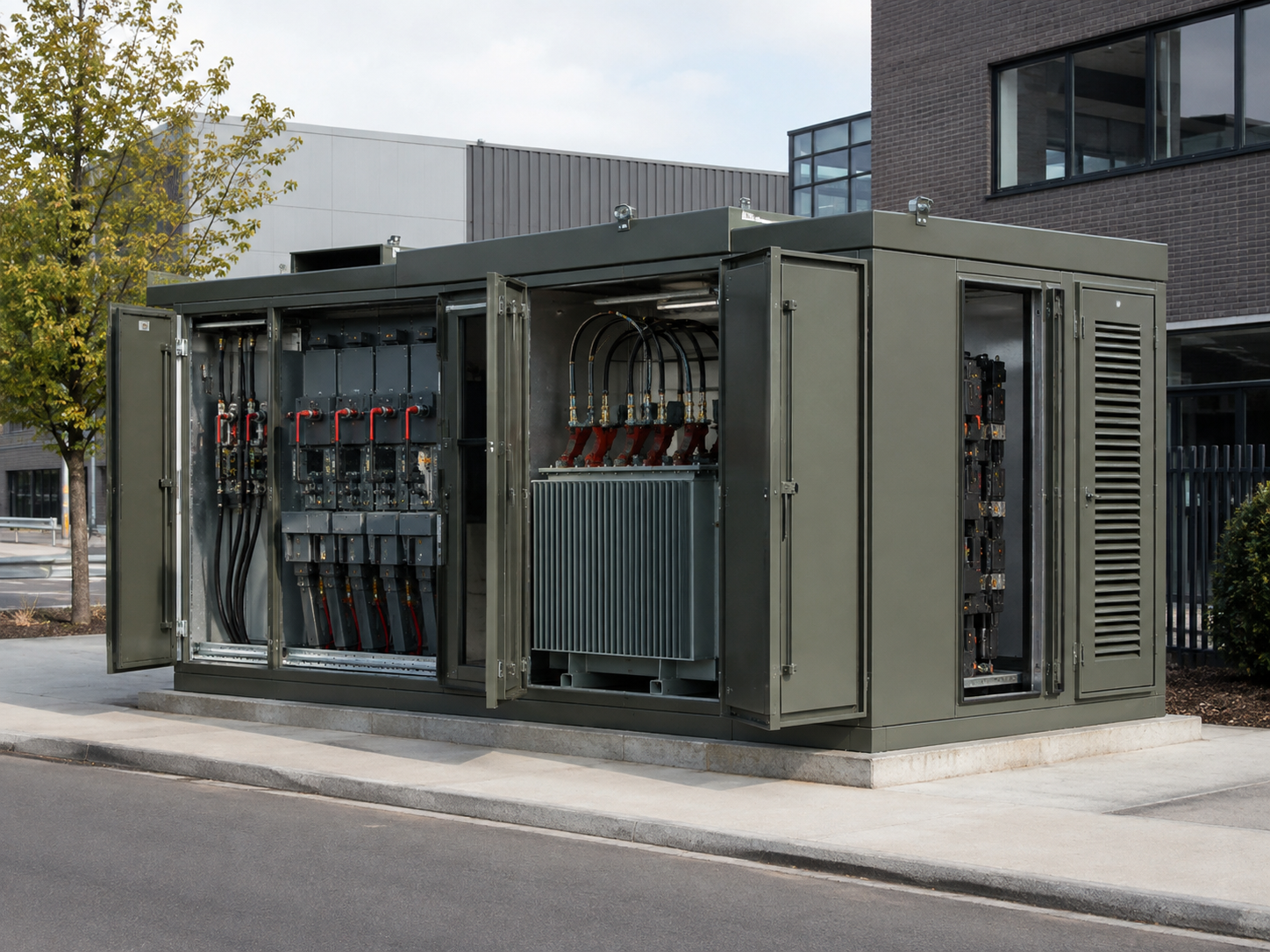 Transformer section configuration