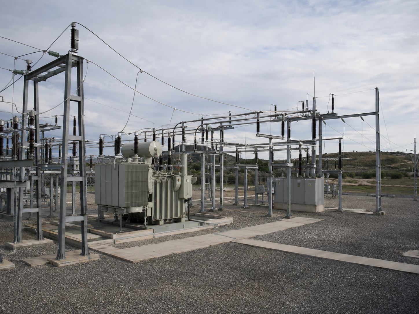 Transport and renewables layout