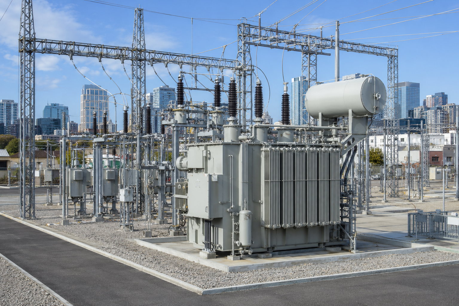 Voltage Levels and Transformer Loss Step Diagram