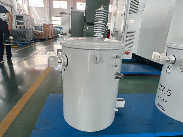 Wind power transformer route structure