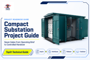 Compact substation project guide with seven readiness gates