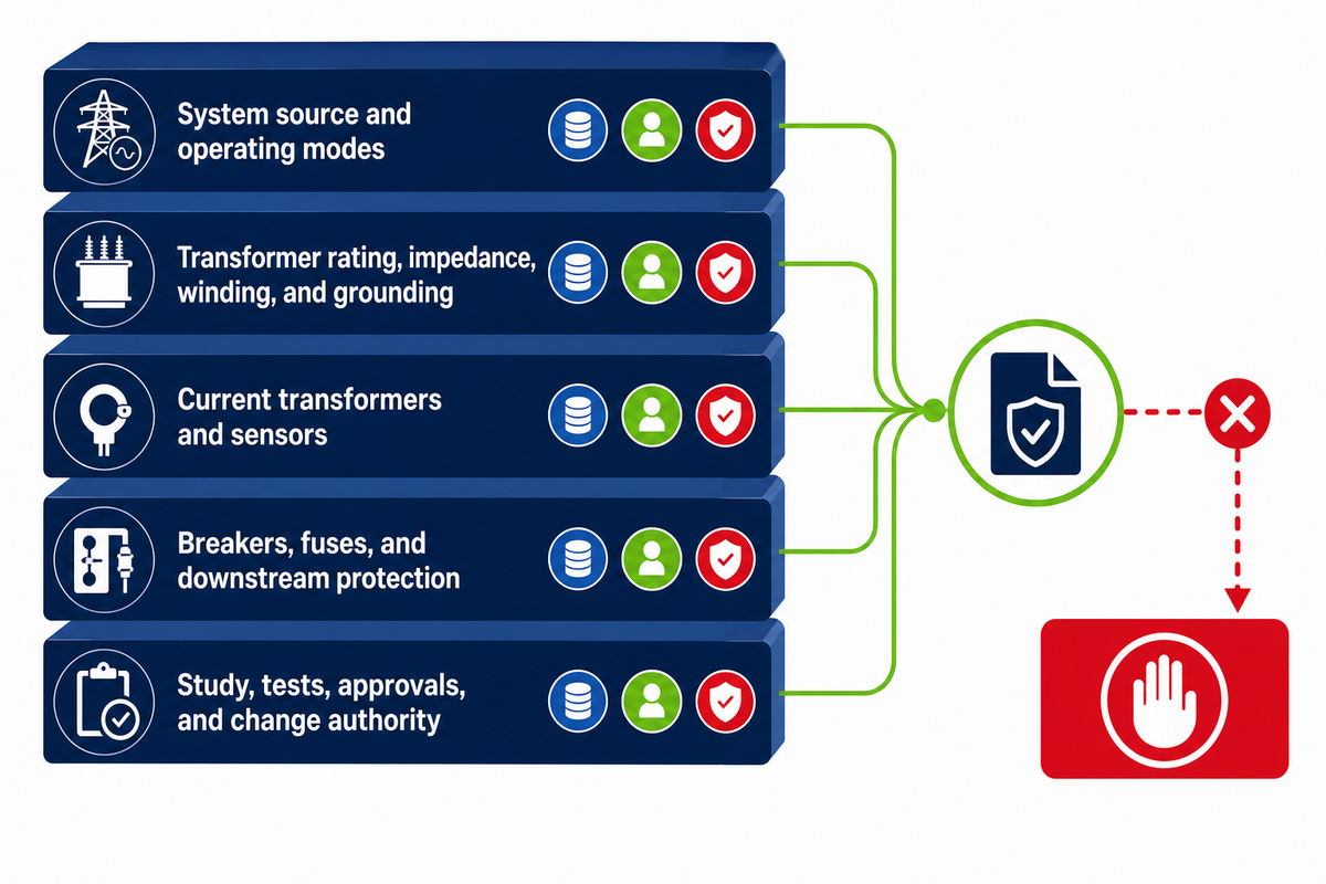 Build the Protection Coordination Input Stack — Talite Transformer