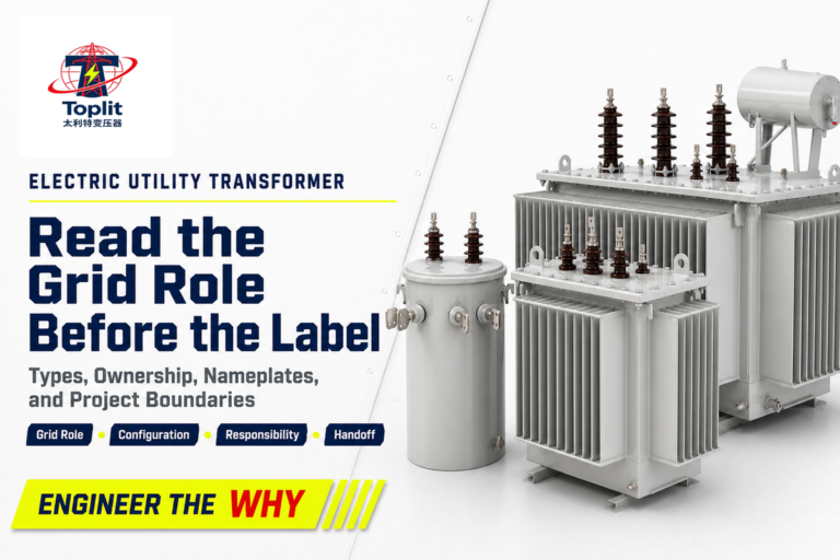 Electric Utility Transformer Guide: Grid Roles and Types