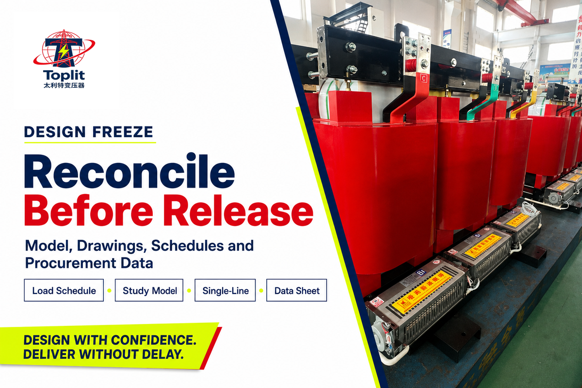 Step 7: Freeze the Design and Prepare the Procurement Handoff — Talite Transformer