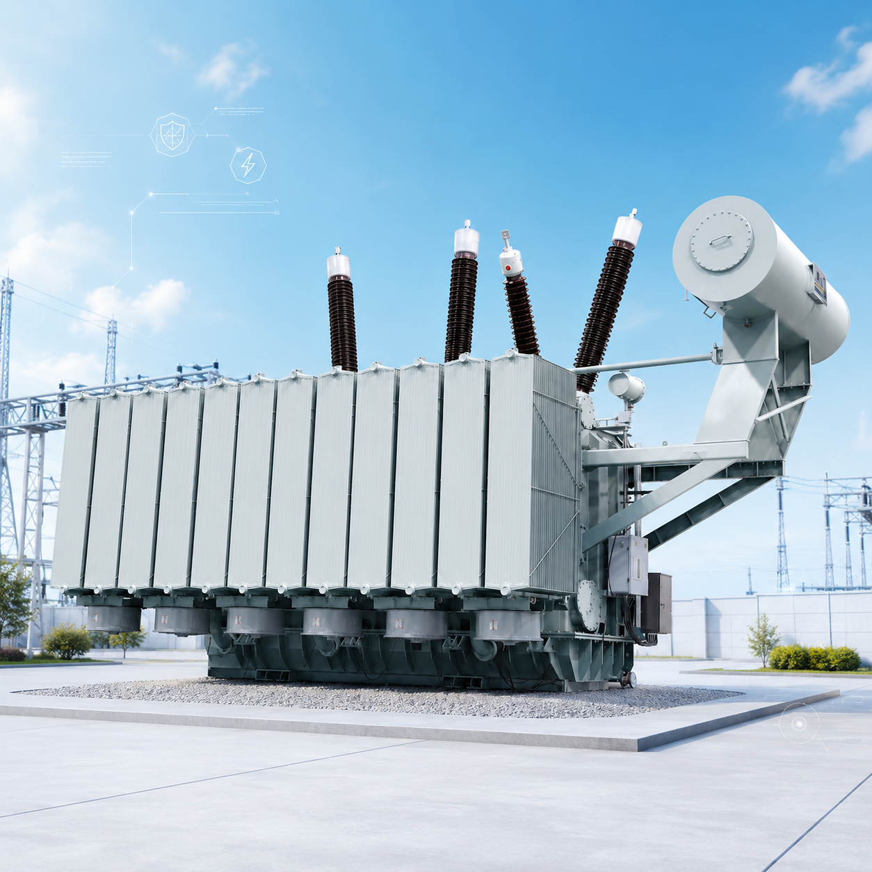 Talite 110/220 kV oil-immersed power transformer for substation projects