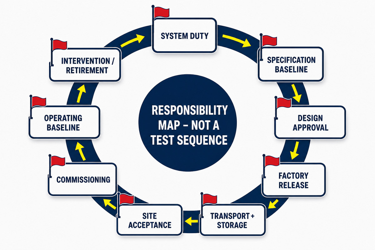 The 9-Stop Transformer Evidence Clock: A Responsibility Map
