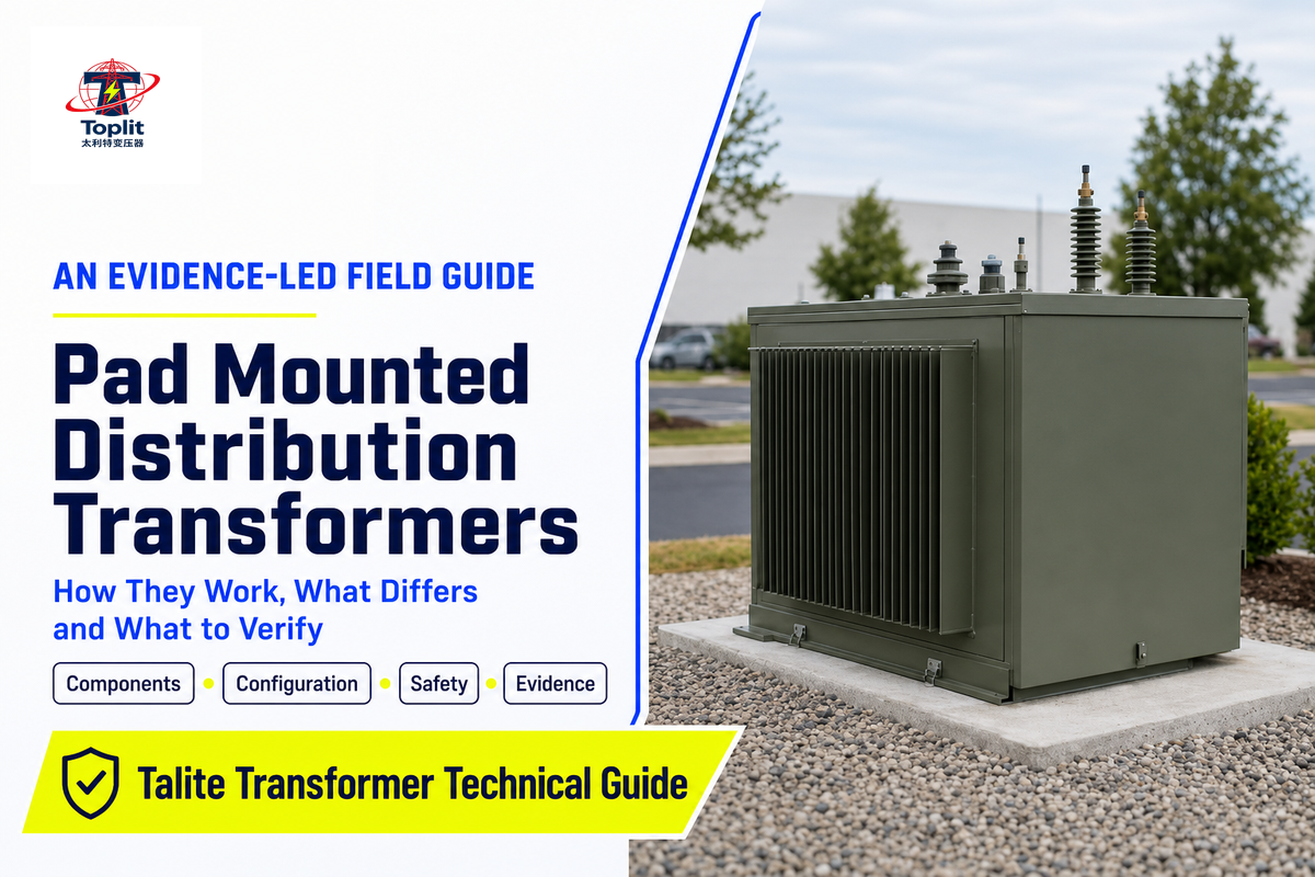 Pad mounted distribution transformers field guide — Talite Transformer Co., Ltd.