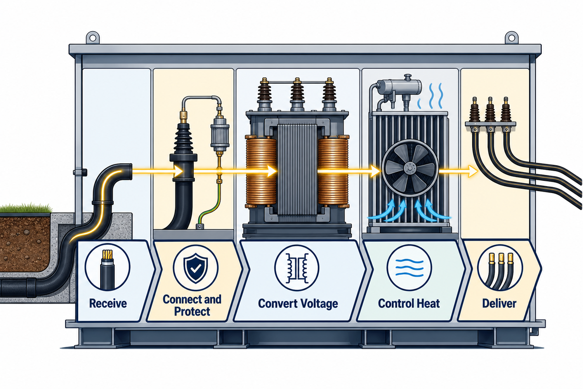 How Does a Pad-Mounted Transformer Work? How Does a Pad-Mounted Transformer Work? — Talite Transformer Co., Ltd.