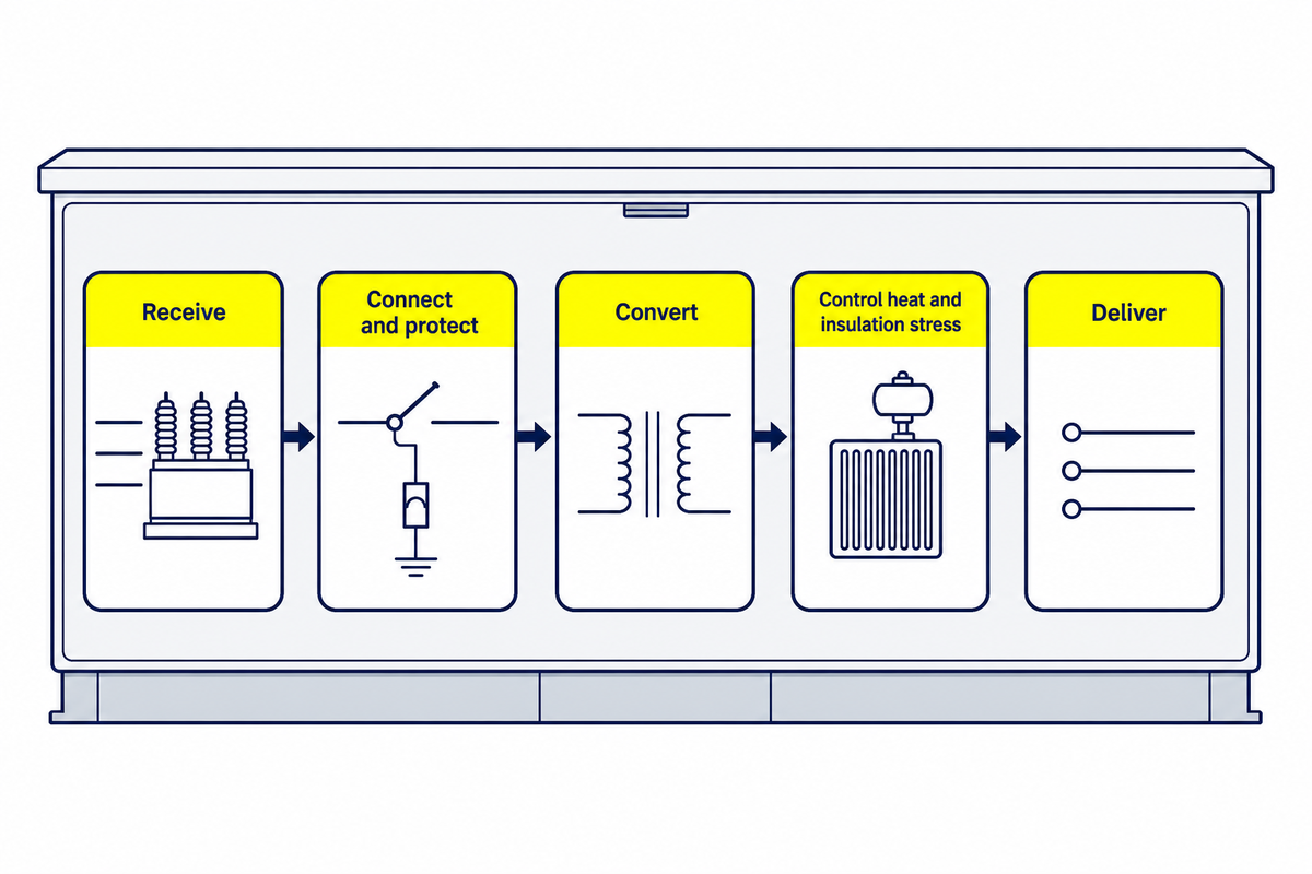 How Does a Pad-Mounted Transformer Work? — Talite Transformer Co., Ltd.