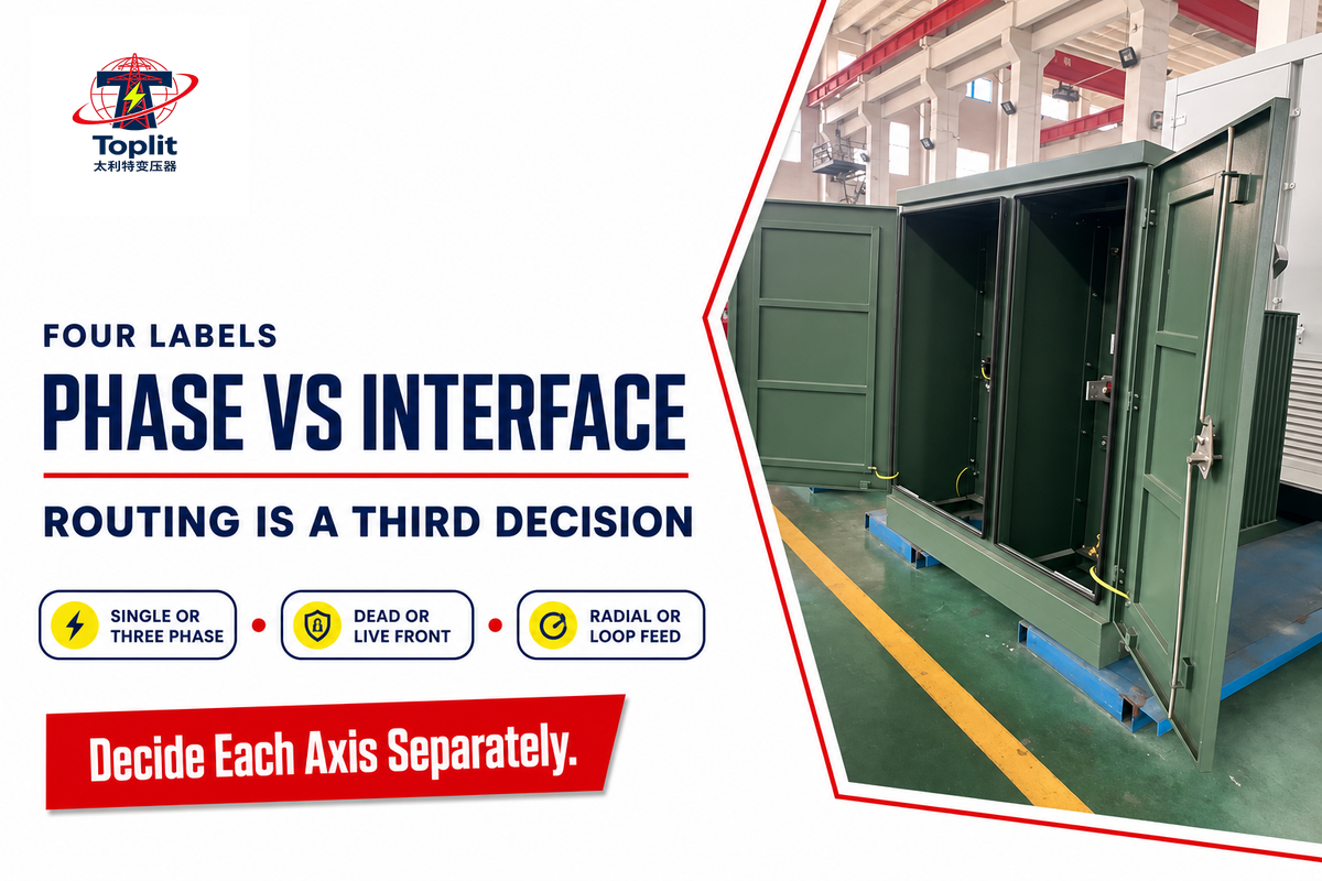 Single-Phase, Three-Phase, Dead-Front, and Live-Front: Four Labels That Answer Different Questions — Talite Transformer Co., Ltd.