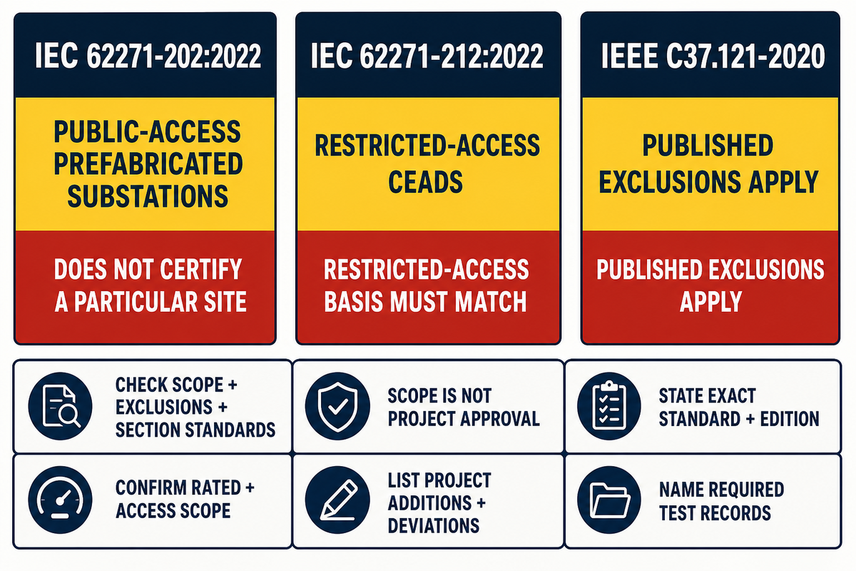 Which Standards Apply, and What Does Compliance Not Prove?
