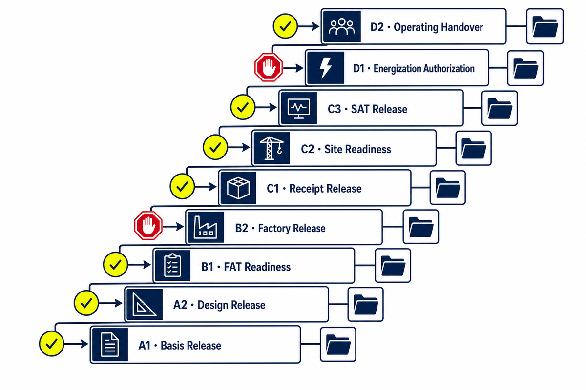 5. Apply the Factory-to-Energization Evidence Ladder — Toplit