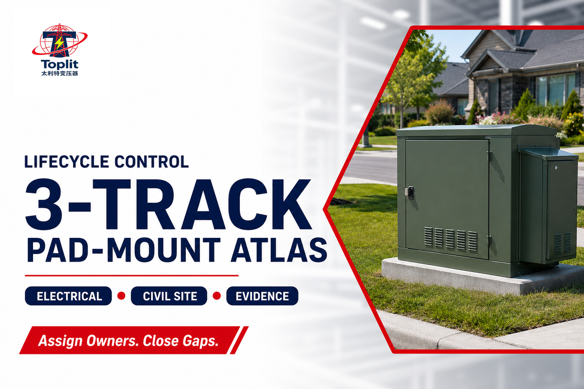 Use the 3-Track Pad-Mount Lifecycle Atlas — Talite Transformer Co., Ltd.