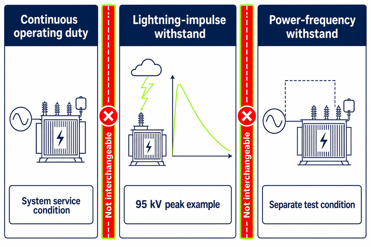 BIL Is Not Operating Voltage or Power-Frequency Withstand — Talite Transformer Co., Ltd.