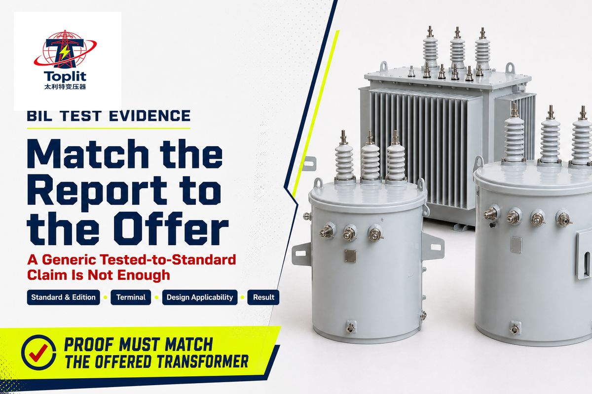 What Test Evidence Should a Buyer Request? — Talite Transformer Co., Ltd.