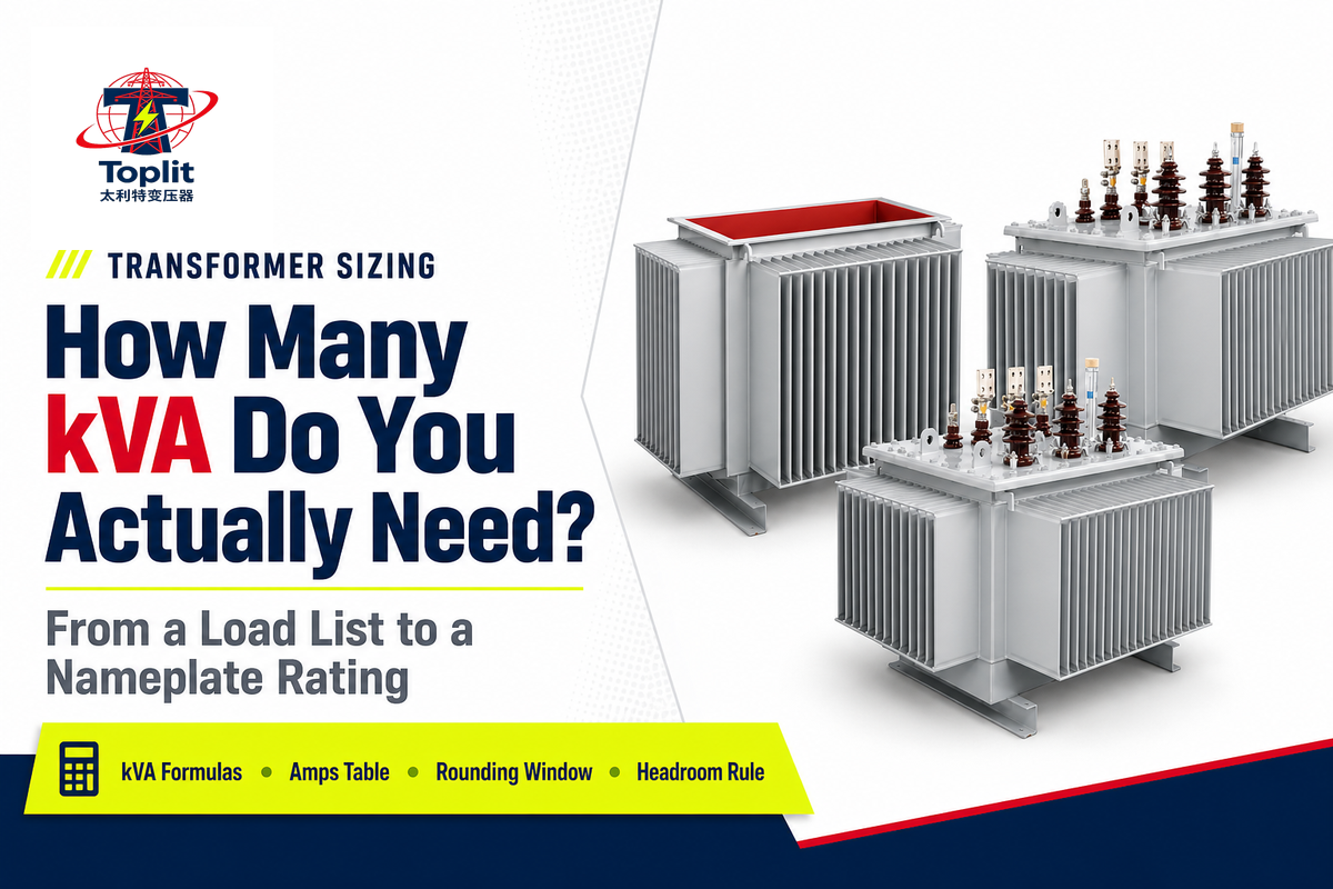 Transformer kVA Sizing Guide: 5 Steps + Chart