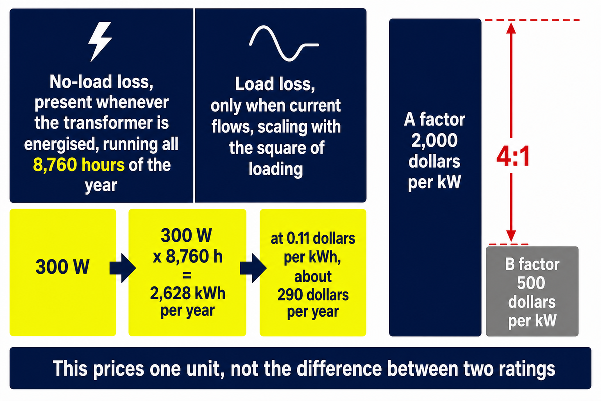 The 8,760-Hour Oversize Penalty: What Guessing High Actually Costs — Talite Transformer Co., Ltd.