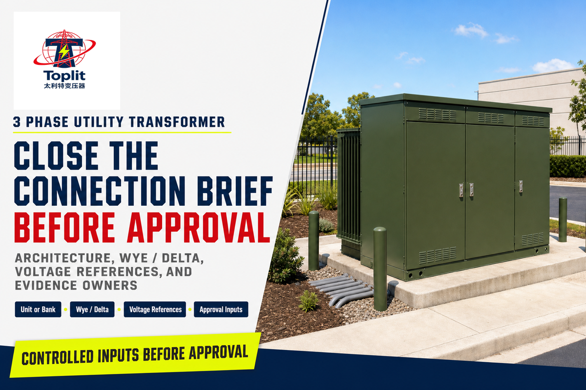 3 Phase Utility Transformer: Connections & Specs