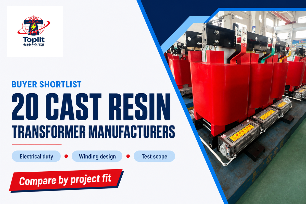 20 Produsen Transformator Resin Cor Terbaik (2026)