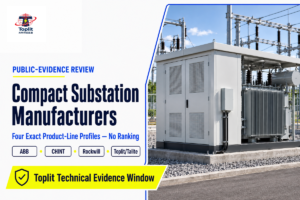 Compact Substation Manufacturers: 4 Toplit Profiles
