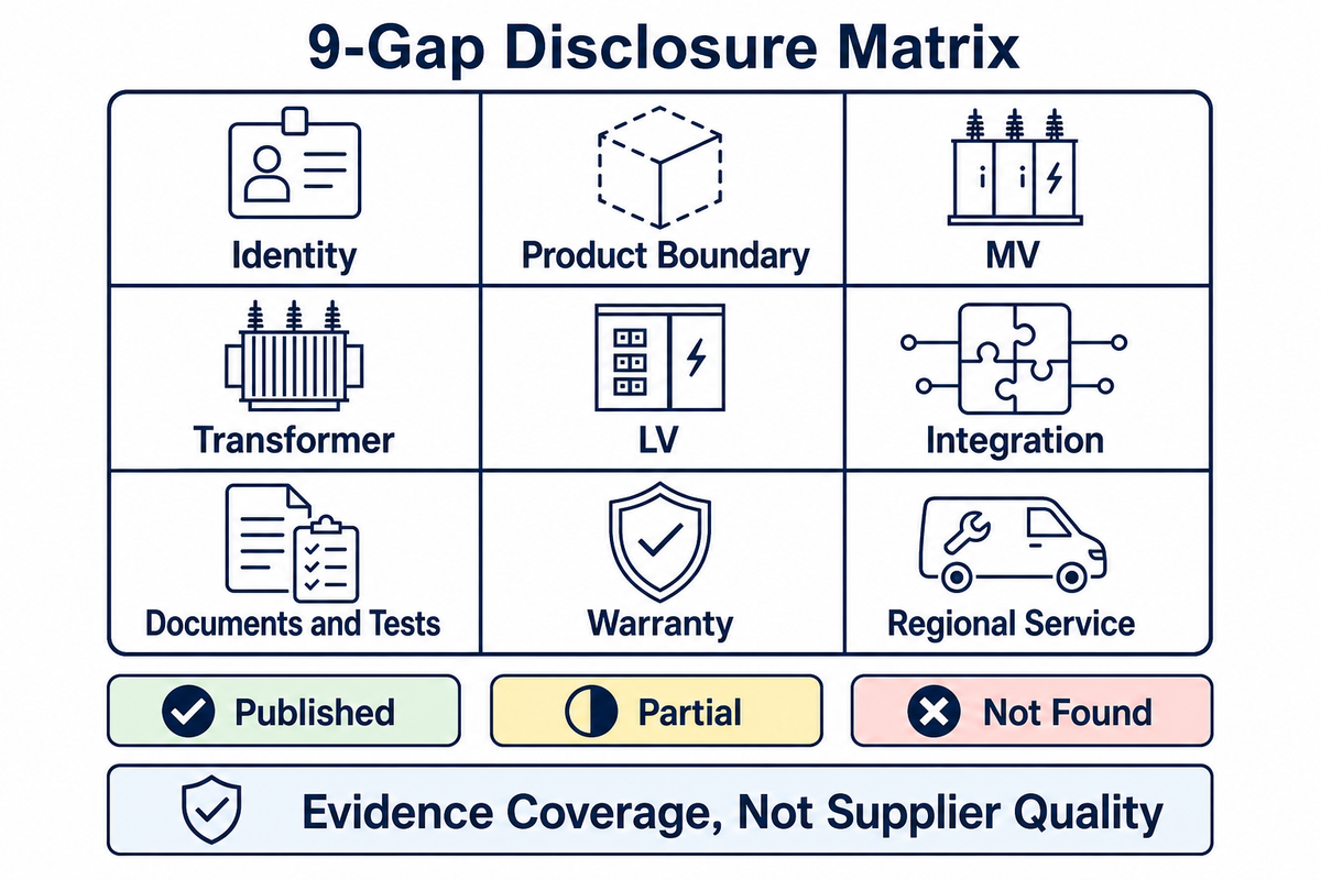 The 9-Gap Disclosure Matrix — Talite