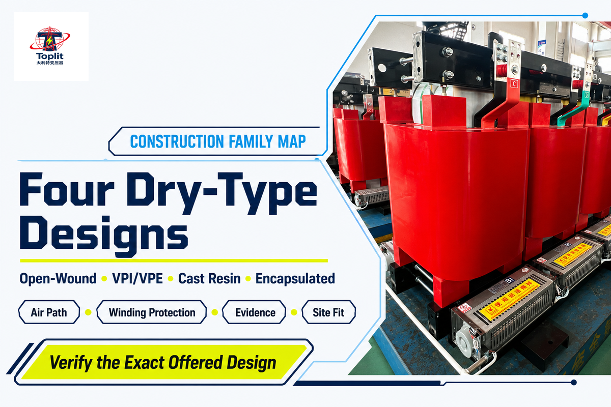 The Main Dry-Type Transformer Constructions — Toplit Transformer