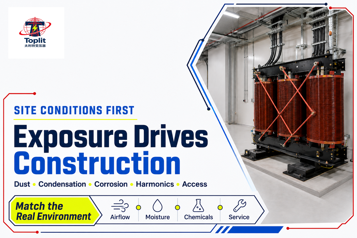 Let Site Conditions Drive the Construction Decision — Toplit Transformer