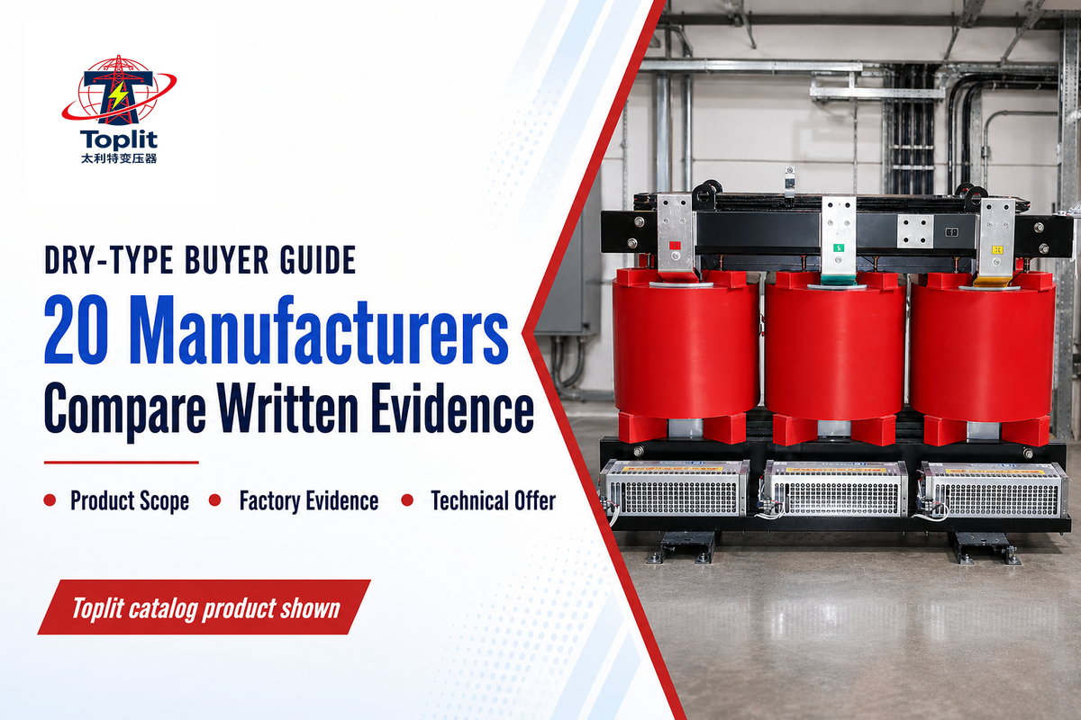 20 Dry Type Transformer Manufacturers Compared | Toplit
