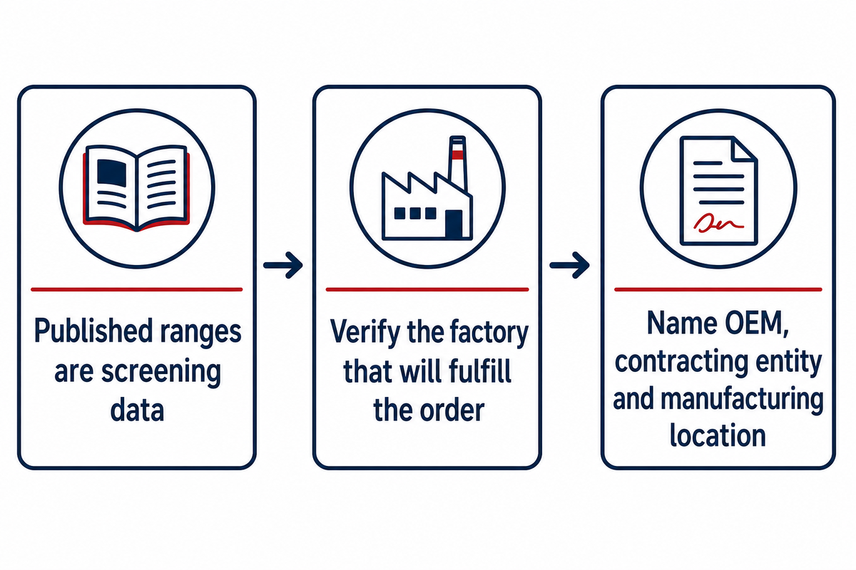 How This Manufacturer Shortlist Was Built — Toplit
