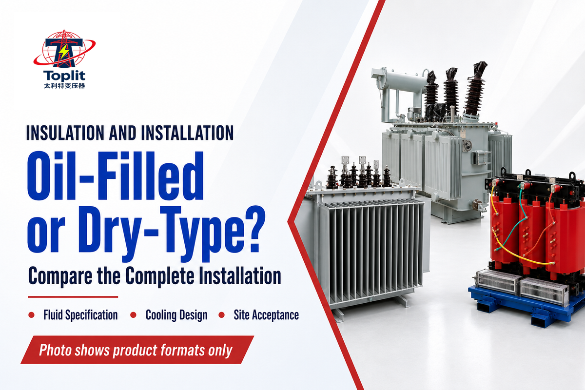 Mineral Oil, Ester Fluids and Dry-Type Alternatives — Toplit