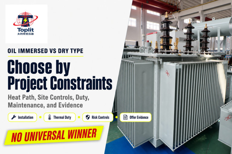Oil Immersed vs Dry Type Distribution Transformer: 5 Checks