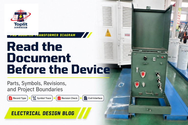 Pad Mounted Transformer Diagram: Parts & Symbols