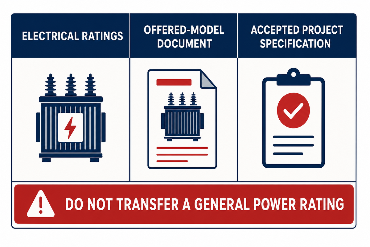 How to compare electrical ratings, losses and factory evidence — Toplit