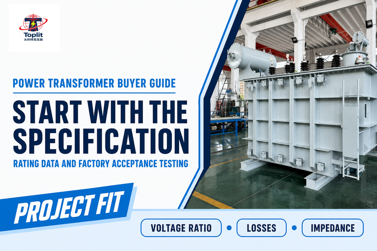 Specification-Led Power Transformer Projects — Toplit
