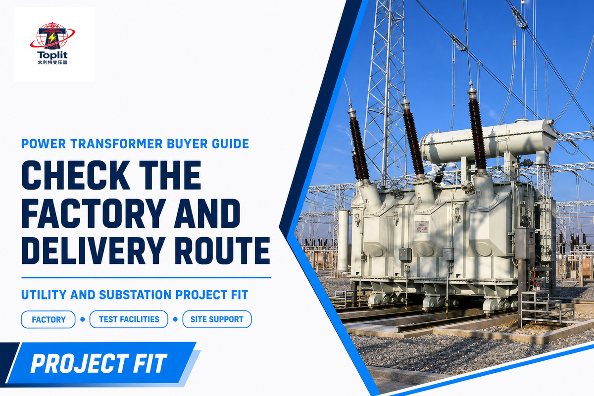 Utility and Substation Power Transformer Specialists — Toplit