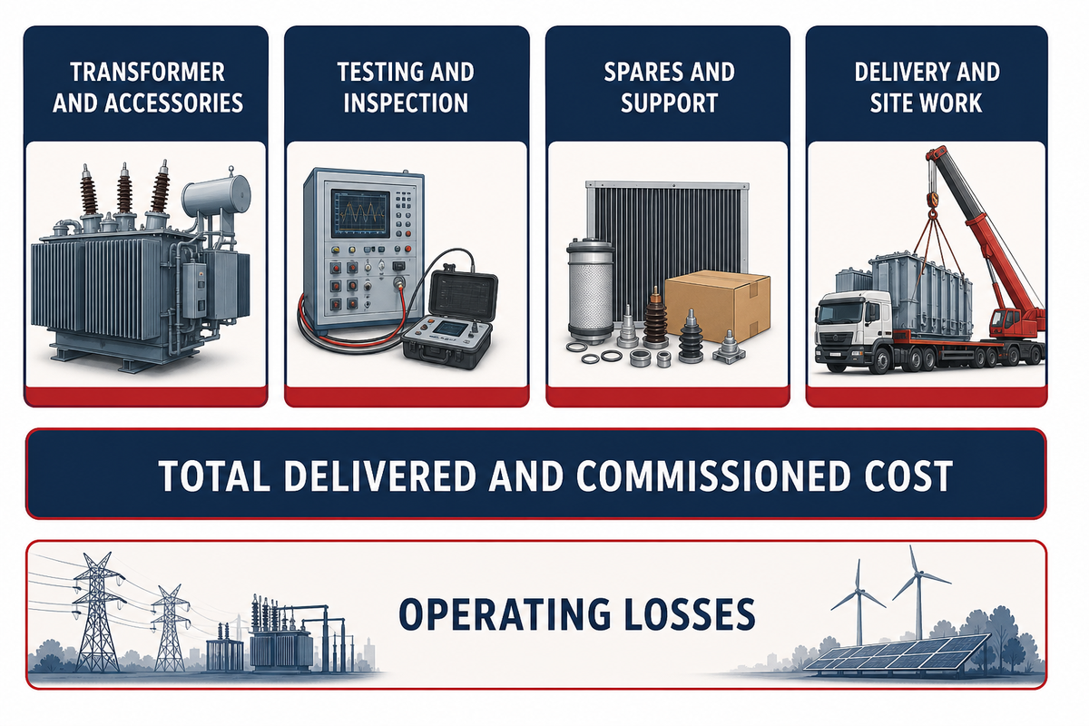 Compare Total Delivered and Commissioned Cost — Toplit